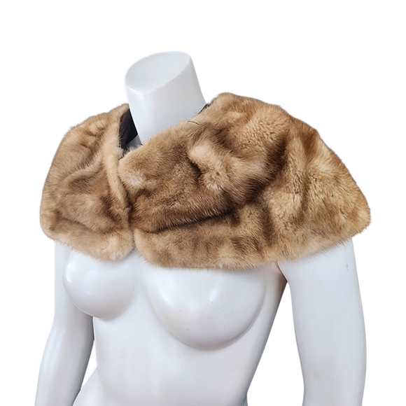 Vintage Accessories - Vintage Mink Fur Stole